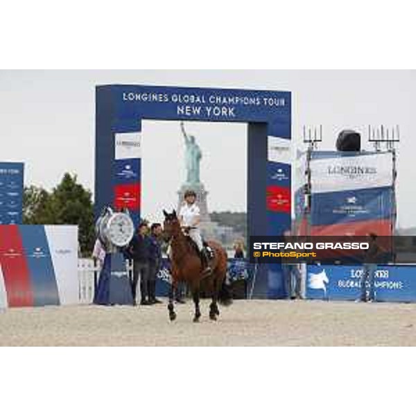 LGCT of NEW YORK - warm up and the Statue of Liberty NEW YORK, Governors Island - 26 September 2019 - ph.Stefano Grasso/LGCT