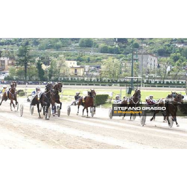 Francesco Facci with Gironda As goes to win the consolation prize of 60¡ Gran Premio Lotteria - Trofeo Snai Napoli, 3rd may 2009 ph. Stefano Grasso