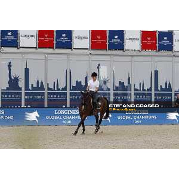 LGCT of NEW YORK - warm up and the Statue of Liberty NEW YORK, Governors Island - 26 September 2019 - ph.Stefano Grasso/LGCT