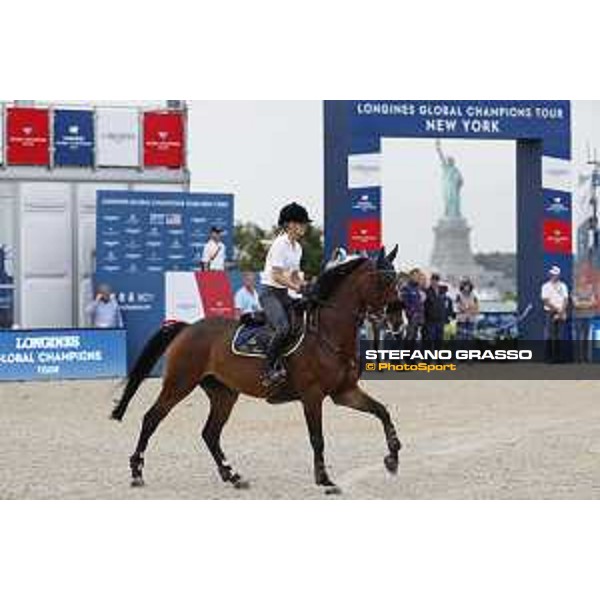 LGCT of NEW YORK - warm up and the Statue of Liberty NEW YORK, Governors Island - 26 September 2019 - ph.Stefano Grasso/LGCT