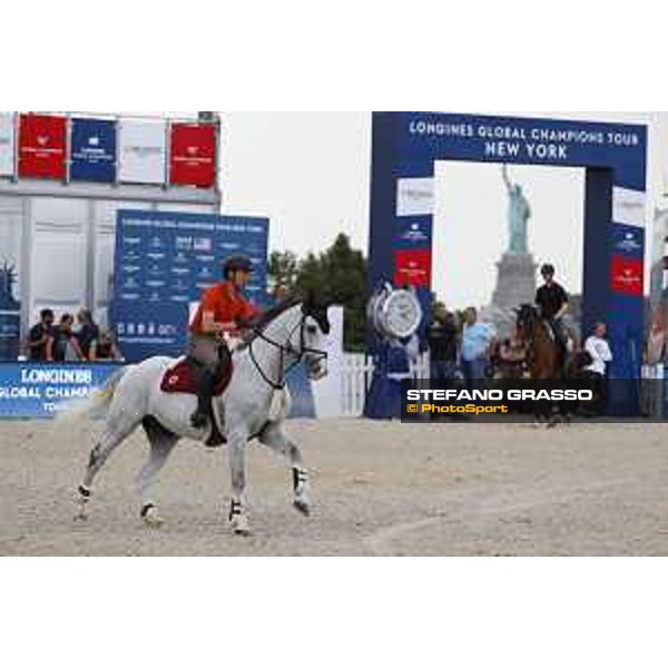 LGCT of NEW YORK - warm up and the Statue of Liberty NEW YORK, Governors Island - 26 September 2019 - ph.Stefano Grasso/LGCT