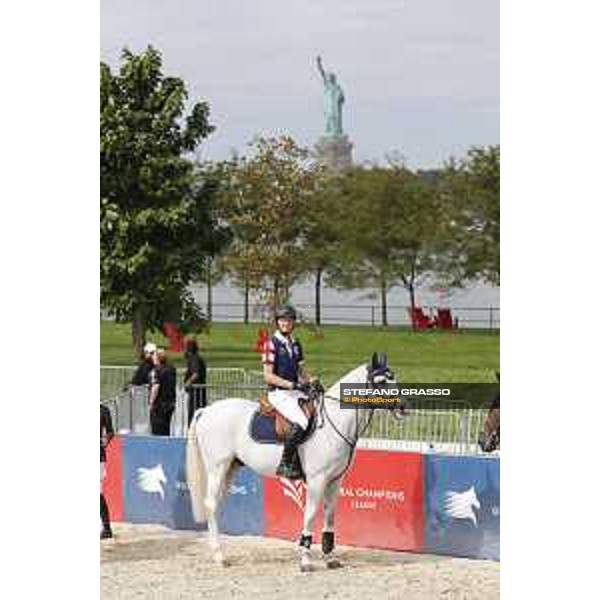 LGCT of NEW YORK - warm up and the Statue of Liberty NEW YORK, Governors Island - 28 September 2019 - ph.Stefano Grasso/LGCT