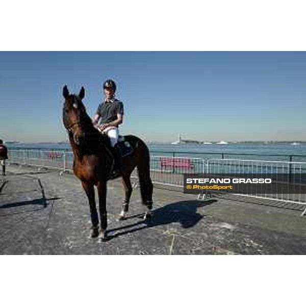 LGCT of NEW YORK - Scott Brash on Hello Mr President- The Statue of Liberty NRW NEW YORK, Governors Island - 27 September 2019 - ph.Stefano Grasso/LGCT