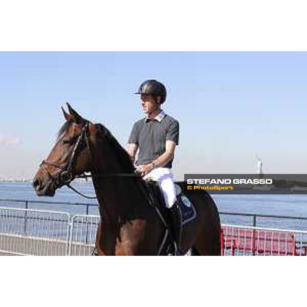 LGCT of NEW YORK - Scott Brash on Hello Mr President- The Statue of Liberty NRW NEW YORK, Governors Island - 27 September 2019 - ph.Stefano Grasso/LGCT