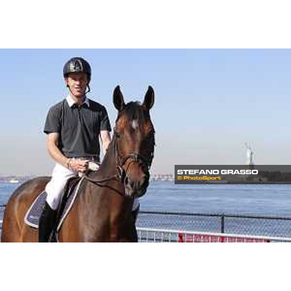 LGCT of NEW YORK - Scott Brash on Hello Mr President- The Statue of Liberty NRW NEW YORK, Governors Island - 27 September 2019 - ph.Stefano Grasso/LGCT