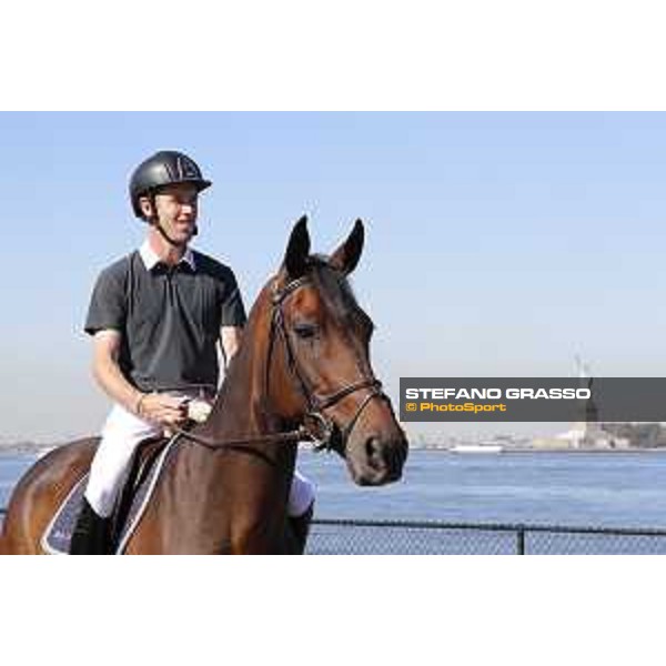 LGCT of NEW YORK - Scott Brash on Hello Mr President- The Statue of Liberty NRW NEW YORK, Governors Island - 27 September 2019 - ph.Stefano Grasso/LGCT