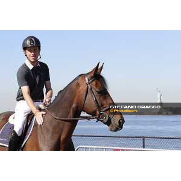 LGCT of NEW YORK - Scott Brash on Hello Mr President- The Statue of Liberty NRW NEW YORK, Governors Island - 27 September 2019 - ph.Stefano Grasso/LGCT