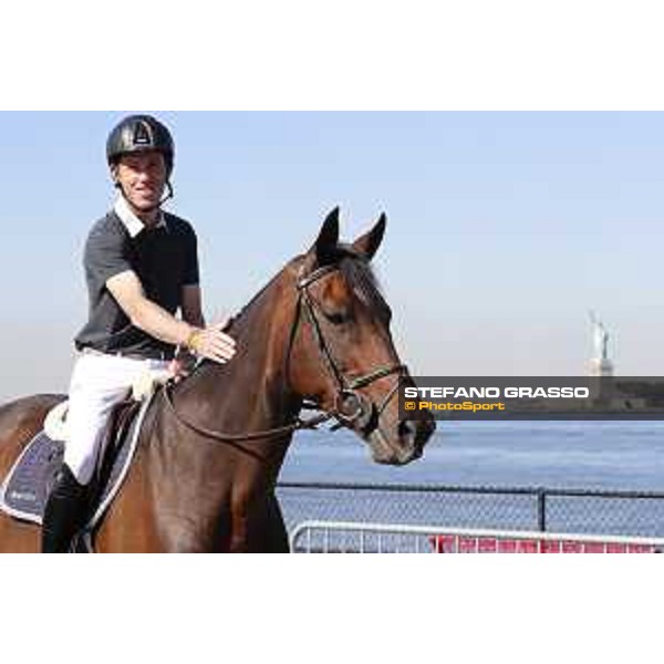 LGCT of NEW YORK - Scott Brash on Hello Mr President- The Statue of Liberty NRW NEW YORK, Governors Island - 27 September 2019 - ph.Stefano Grasso/LGCT