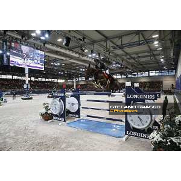Fieracavalli 2019 - Longines FEI Jumping World Cup presented by Volkswagen - Simon Delestre (FRA) on Hermes Ryan - Verona, Veronafiere - 10 November 2019 - ph.Stefano Grasso/JV