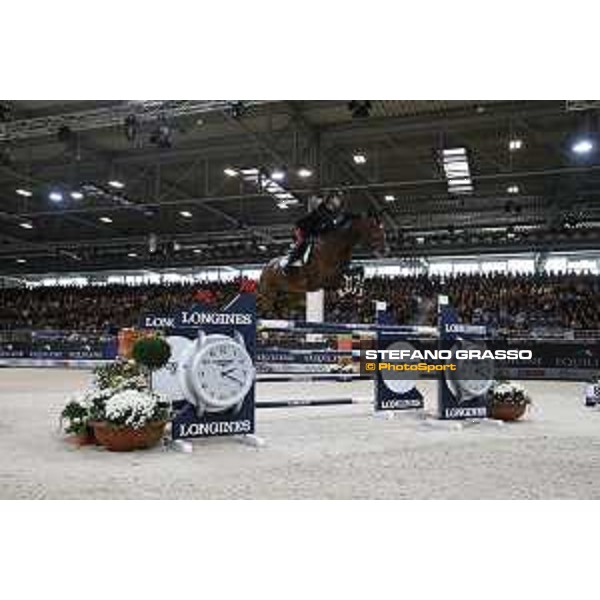 Fieracavalli 2019 - Longines FEI Jumping World Cup presented by Volkswagen - Filippo Bologni (ITA) on Sedik Milano Quilazio - Verona, Veronafiere - 10 November 2019 - ph.Stefano Grasso/JV