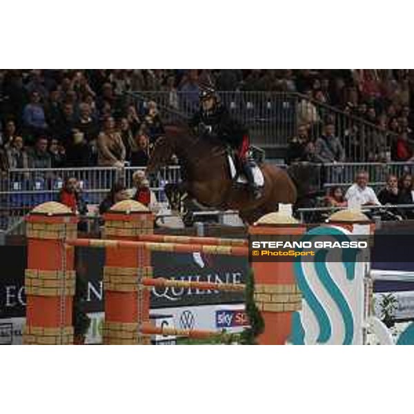 Fieracavalli 2019 - Longines FEI Jumping World Cup presented by Volkswagen - Filippo Bologni (ITA) on Sedik Milano Quilazio - Verona, Veronafiere - 10 November 2019 - ph.Stefano Grasso/JV