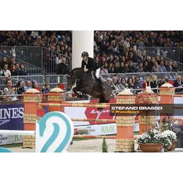 Fieracavalli 2019 - Longines FEI Jumping World Cup presented by Volkswagen - Niklaus Rutschi (SUI) on Cardano CH - Verona, Veronafiere - 10 November 2019 - ph.Stefano Grasso/JV