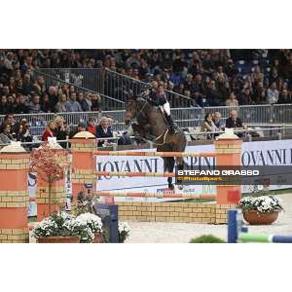 Fieracavalli 2019 - Longines FEI Jumping World Cup presented by Volkswagen - Jessica Springsteen (USA) on Don Juan van de Donkhoeve - Verona, Veronafiere - 10 November 2019 - ph.Stefano Grasso/JV