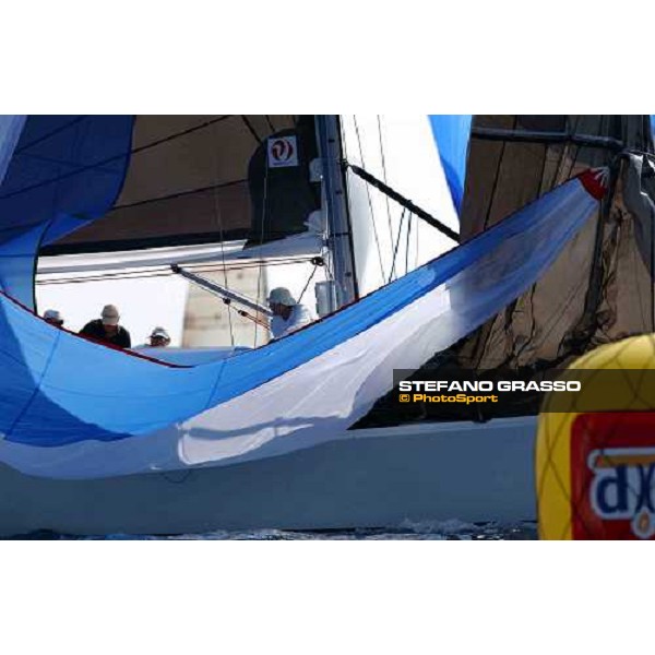 turning the buoy Vip IMS Mediterranean Championship-race 5 Cres (Hroatia) 24th june 2004 ph. Stefano Grasso