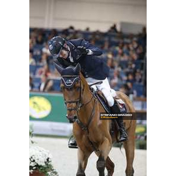 Fieracavalli 2019 - Longines FEI Jumping World Cup presented by Volkswagen - Darragh Kenny (IRL) on Romeo - Verona, Veronafiere - 10 November 2019 - ph.Stefano Grasso/JV