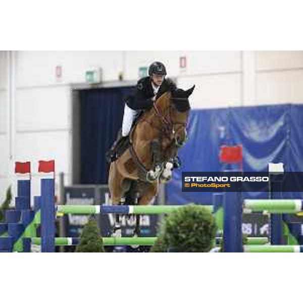 Fieracavalli 2019 - Longines FEI Jumping World Cup presented by Volkswagen - Pieter Devos (BEL) on Espoir - Verona, Veronafiere - 10 November 2019 - ph.Stefano Grasso/JV