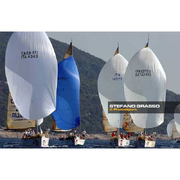 fleet Vip IMS Mediterranean Championship-race 5 Cres (Hroatia) 24th june 2004 ph. Stefano Grasso
