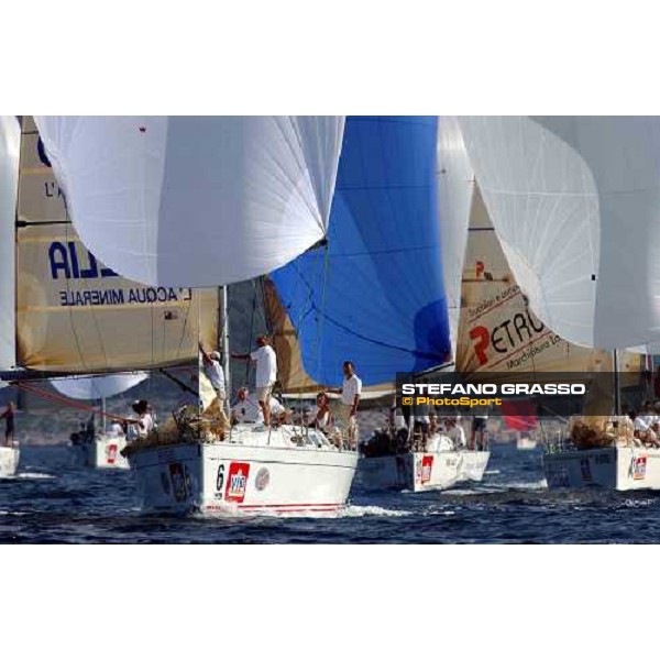 fleet Vip IMS Mediterranean Championship-race 5 Cres (Hroatia) 24th june 2004 ph. Stefano Grasso
