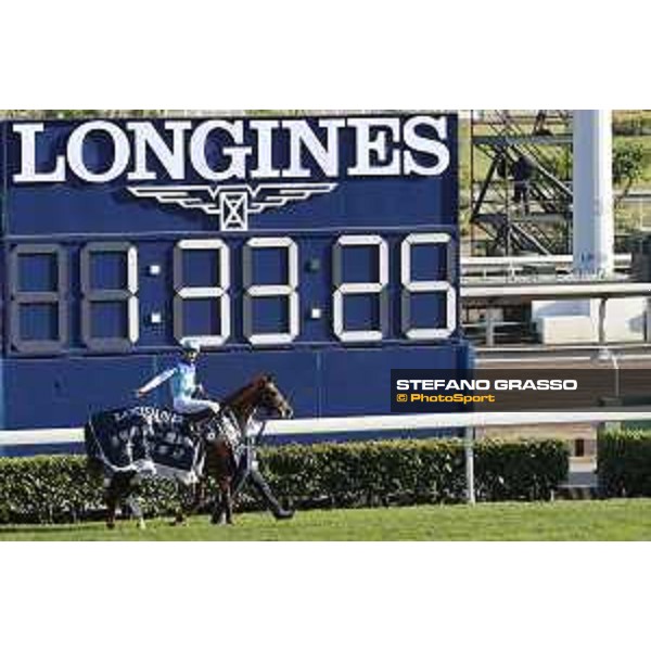 LHKIR 2019 - Longines Hong Kong Mile - Cristophe Soumillon on Admire Mars - Hong Kong, Sha Tin Racecourse - 8 December 2019 - ph.Stefano Grasso/Longines