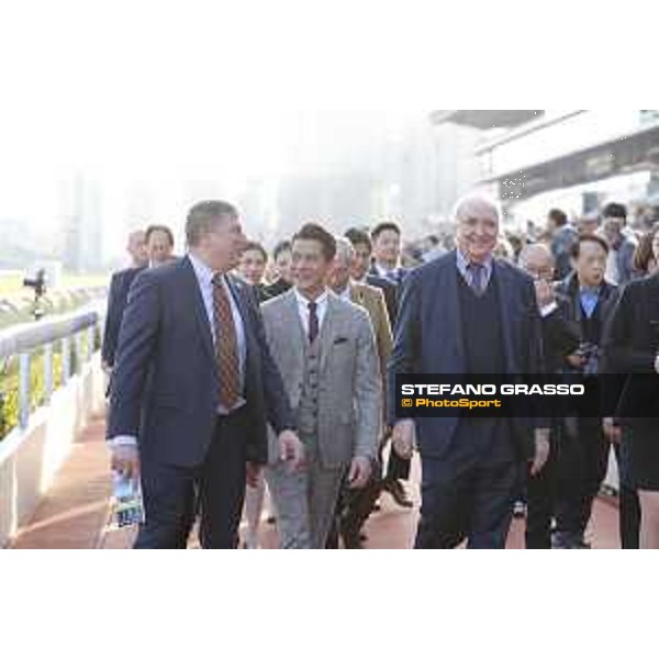 LHKIR 2019 - Longines Hong Kong Cup - William Nader, Aaron Kwok, Walter von Kanel Hong Kong, Sha Tin Racecourse - 8 December 2019 - ph.Stefano Grasso/Longines