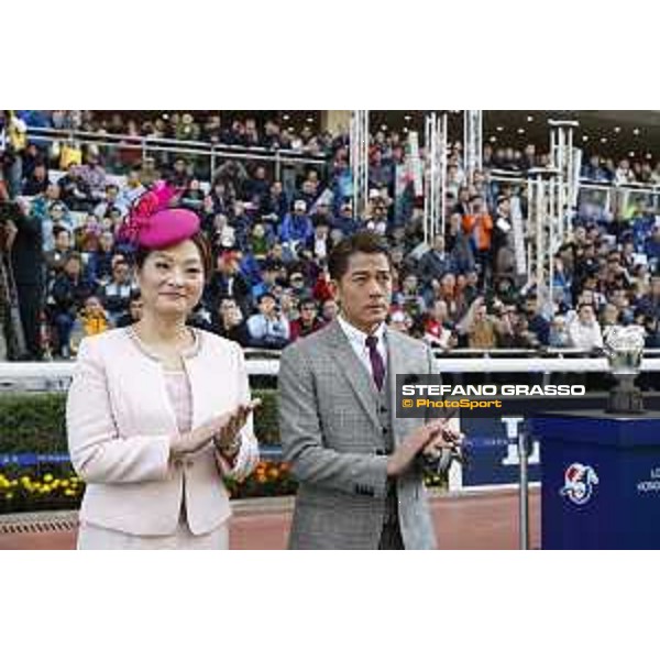 LHKIR 2019 - Karen Au Yeung and Aaron Kwok - Hong Kong, Sha Tin Racecourse - 8 December 2019 - ph.Stefano Grasso/Longines