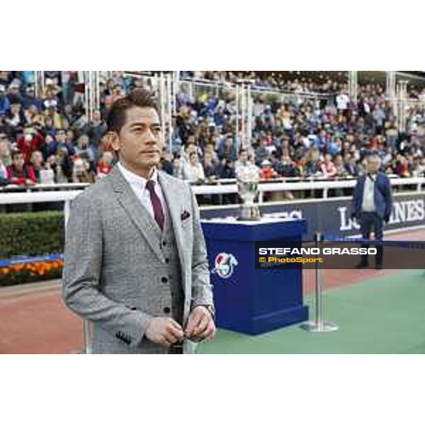 LHKIR 2019 - Parade ring - Aaron Kwok - Hong Kong, Sha Tin Racecourse - 8 December 2019 - ph.Stefano Grasso/Longines