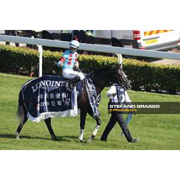 LHKIR 2019 - Longines Hong Kong Vase - Joao Moreira on Glory Vase - Hong Kong, Sha Tin Racecourse - 8 December 2019 - ph.Stefano Grasso/Longines