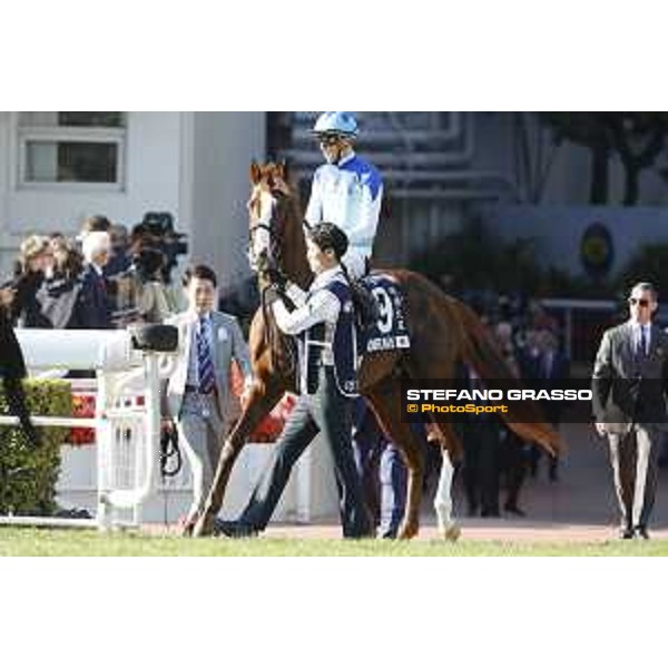 LHKIR 2019 - Longines Hong Kong Mile - Cristophe Soumillon on Admire Mars - Hong Kong, Sha Tin Racecourse - 8 December 2019 - ph.Stefano Grasso/Longines