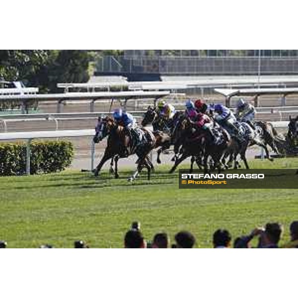LHKIR 2019 - Longines Hong Kong Mile - Cristophe Soumillon on Admire Mars - Hong Kong, Sha Tin Racecourse - 8 December 2019 - ph.Stefano Grasso/Longines