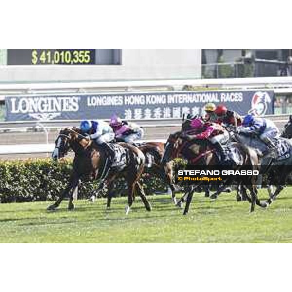 LHKIR 2019 - Longines Hong Kong Mile - Cristophe Soumillon on Admire Mars - Hong Kong, Sha Tin Racecourse - 8 December 2019 - ph.Stefano Grasso/Longines