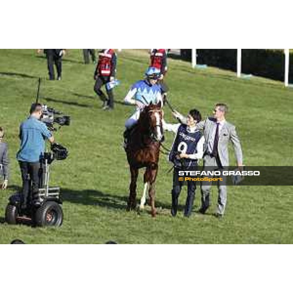 LHKIR 2019 - Longines Hong Kong Mile - Cristophe Soumillon on Admire Mars - Hong Kong, Sha Tin Racecourse - 8 December 2019 - ph.Stefano Grasso/Longines