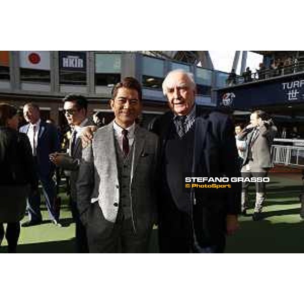 LHKIR 2019 - Longines Hong Kong Cup - Aaron Kwok and Walter von Kanel Hong Kong, Sha Tin Racecourse - 8 December 2019 - ph.Stefano Grasso/Longines