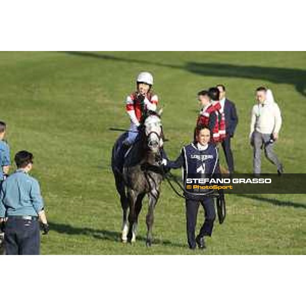LHKIR 2019 - Longines Hong Kong Cup - M Matsuoka on Win Bright - Hong Kong, Sha Tin Racecourse - 8 December 2019 - ph.Stefano Grasso/Longines