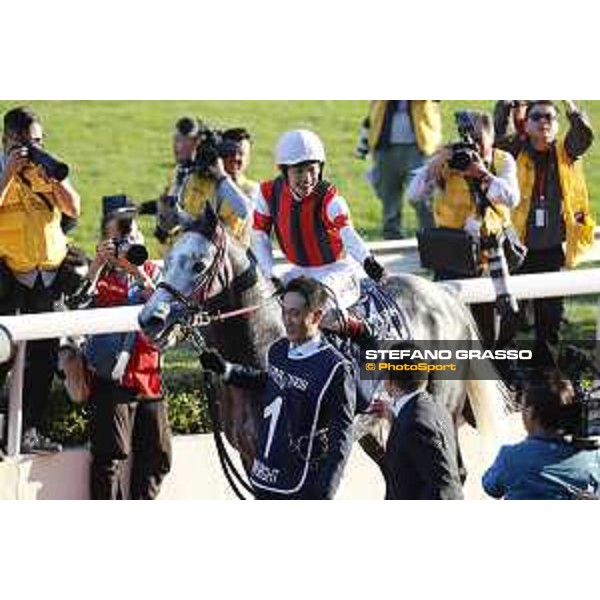 LHKIR 2019 - Longines Hong Kong Cup - M Matsuoka on Win Bright - Hong Kong, Sha Tin Racecourse - 8 December 2019 - ph.Stefano Grasso/Longines
