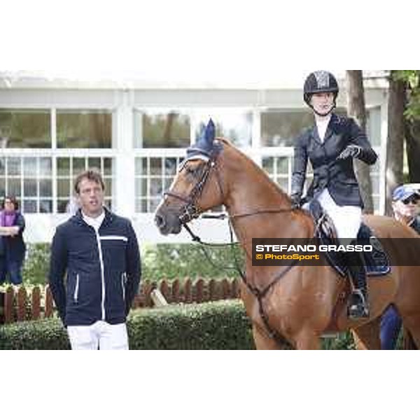 LGCT of Madrid - Behind the scenes - Harrie Smolders (NED), Jennifer Gates (USA) - Madrid, - 17 May 2019 - ph.Stefano Grasso/LGCT