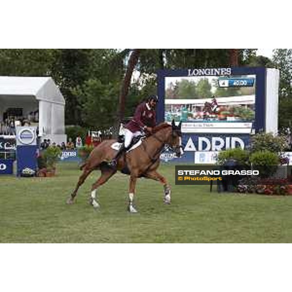 LGCT of Madrid - Grand Prix - Sheikh Ali Al Thani (QAT) on Sirocco - Madrid, - 18 May 2019 - ph.Stefano Grasso/LGCT