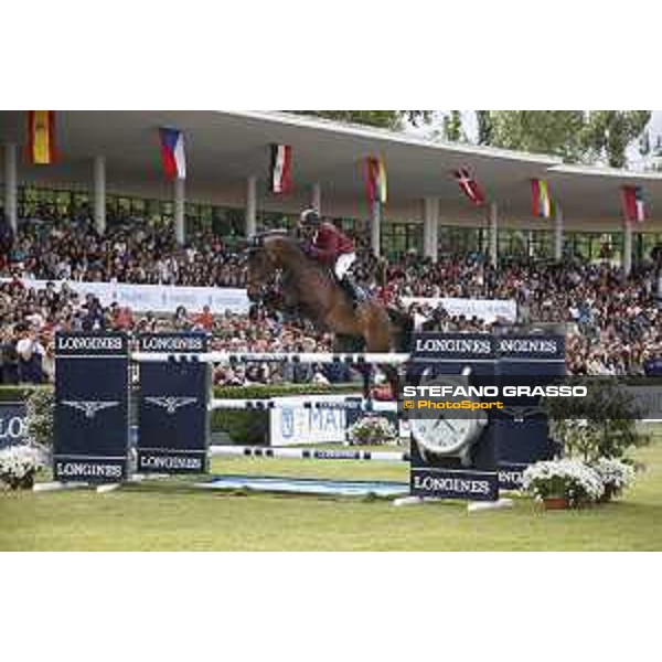 LGCT of Madrid - Grand Prix - Bassem Hassan Mohammed (QAT) on Gunder - Madrid, - 18 May 2019 - ph.Stefano Grasso/LGCT