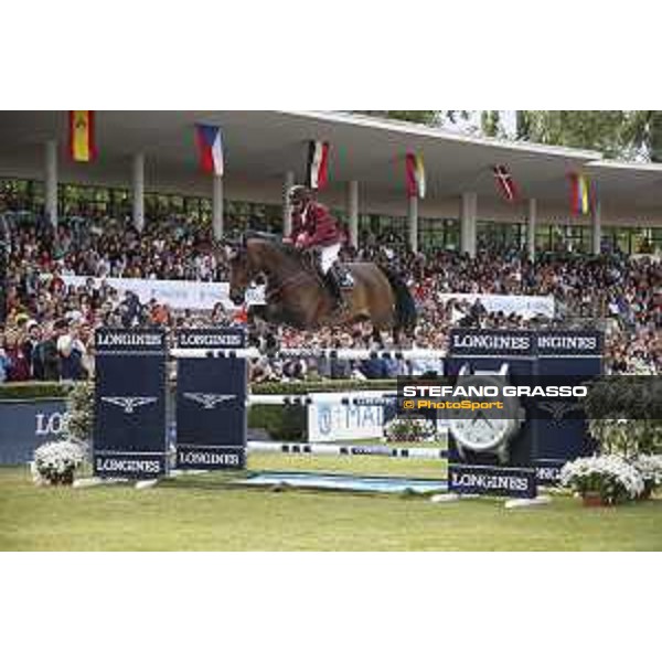 LGCT of Madrid - Grand Prix - Bassem Hassan Mohammed (QAT) on Gunder - Madrid, - 18 May 2019 - ph.Stefano Grasso/LGCT