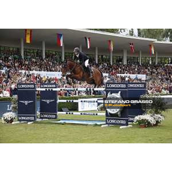 LGCT of Madrid - Grand Prix - Eduardo Alvarez Aznar (ESP) on Rokfeller de Pleville Bois Margot - Madrid, - 18 May 2019 - ph.Stefano Grasso/LGCT