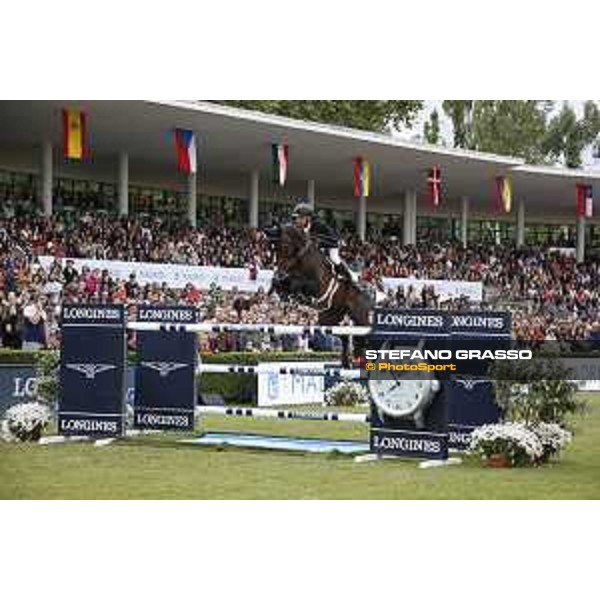 LGCT of Madrid - Grand Prix - Jerome Guery (BEL) on Quel Homme de Hus - Madrid, - 18 May 2019 - ph.Stefano Grasso/LGCT