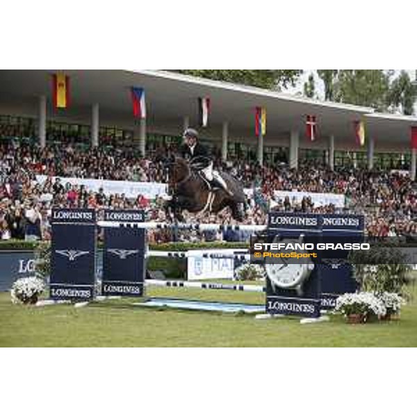 LGCT of Madrid - Grand Prix - Jerome Guery (BEL) on Quel Homme de Hus - Madrid, - 18 May 2019 - ph.Stefano Grasso/LGCT