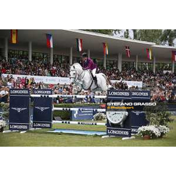 LGCT of Madrid - Grand Prix - Luciana Diniz (POR) on Vertigo du Desert - Madrid, - 18 May 2019 - ph.Stefano Grasso/LGCT