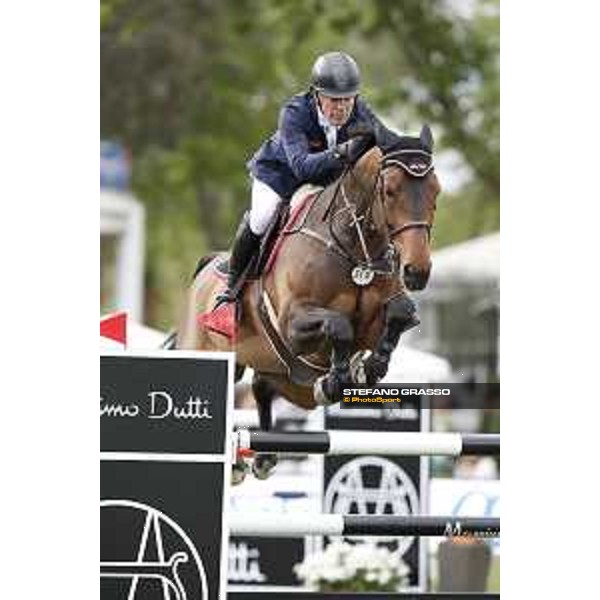 LGCT of Madrid - Grand Prix - Michael Whitaker (GBR) on Strides Hilanasterne - Madrid, - 18 May 2019 - ph.Stefano Grasso/LGCT