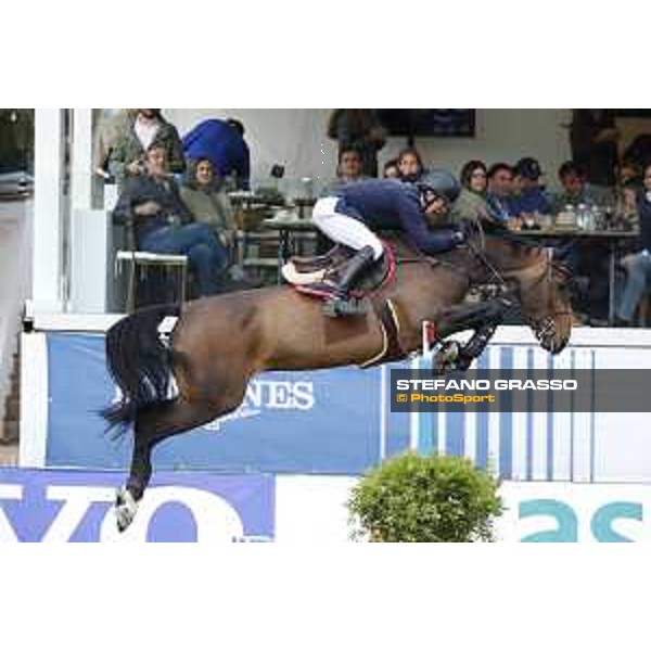 LGCT of Madrid - Grand Prix - Michael Whitaker (GBR) on Strides Hilanasterne - Madrid, - 18 May 2019 - ph.Stefano Grasso/LGCT