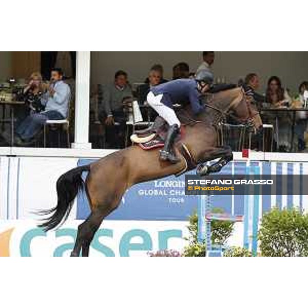 LGCT of Madrid - Grand Prix - Michael Whitaker (GBR) on Strides Hilanasterne - Madrid, - 18 May 2019 - ph.Stefano Grasso/LGCT