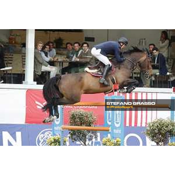 LGCT of Madrid - Grand Prix - Michael Whitaker (GBR) on Strides Hilanasterne - Madrid, - 18 May 2019 - ph.Stefano Grasso/LGCT