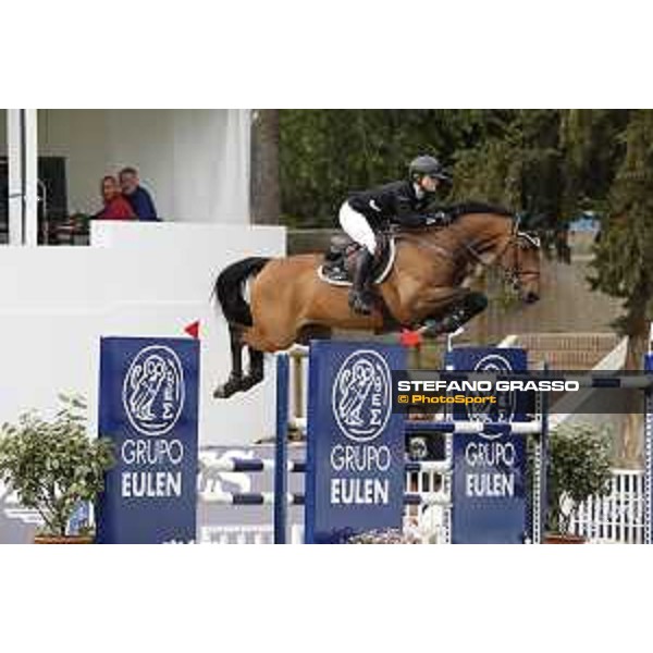 LGCT of Madrid - Grand Prix - Emily Moffitt (GBR) on Winning Good - Madrid, - 18 May 2019 - ph.Stefano Grasso/LGCT