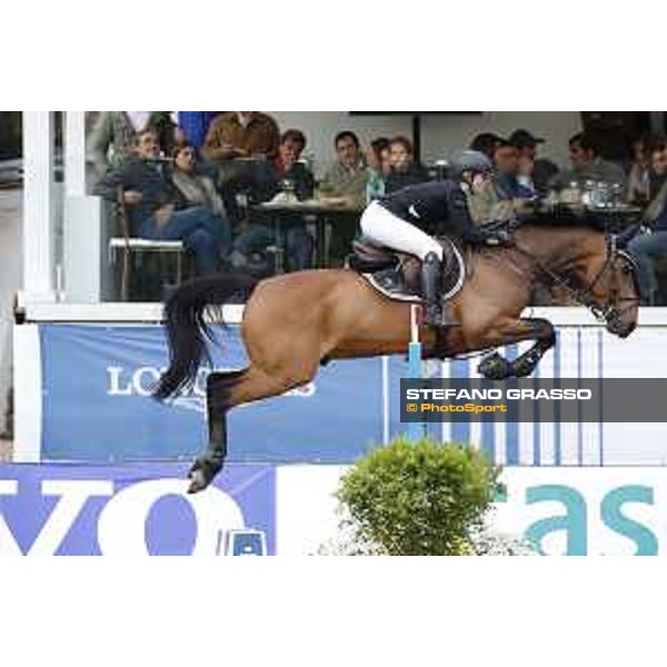 LGCT of Madrid - Grand Prix - Emily Moffitt (GBR) on Winning Good - Madrid, - 18 May 2019 - ph.Stefano Grasso/LGCT