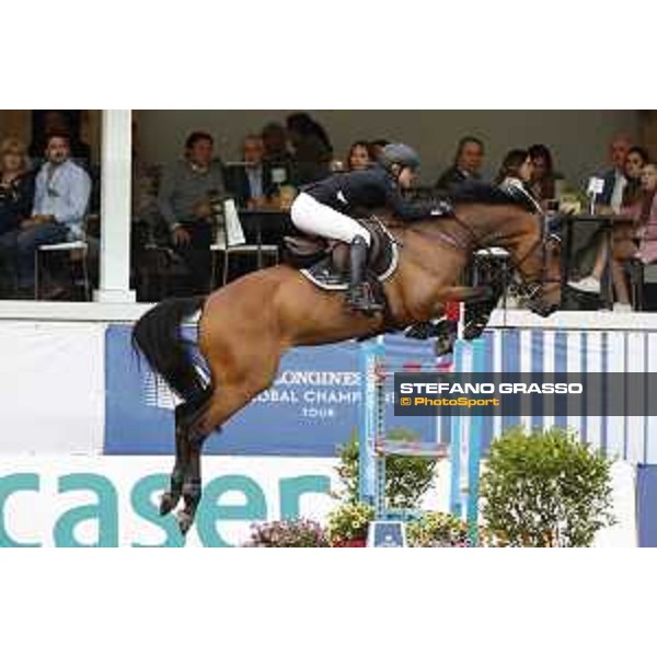LGCT of Madrid - Grand Prix - Emily Moffitt (GBR) on Winning Good - Madrid, - 18 May 2019 - ph.Stefano Grasso/LGCT