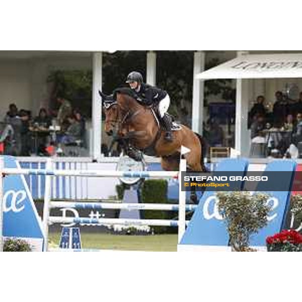 LGCT of Madrid - Grand Prix - Emily Moffitt (GBR) on Winning Good - Madrid, - 18 May 2019 - ph.Stefano Grasso/LGCT
